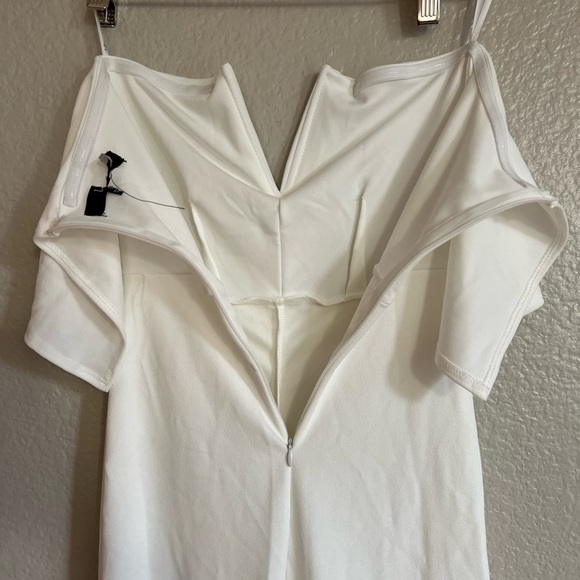 Power of Love White Strapless Jumpsuit - Picture 7 of 8